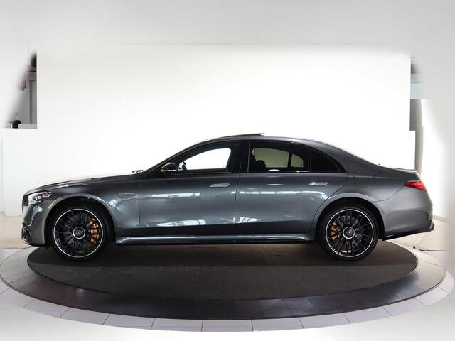 Mercedes-Benz S-KLASSE AMG 63S E Performance | Business Class Pakket | AMG Driver's Package | Keramisch remsysteem | AMG Carbon Exterieur | AIRMATIC | Burmester 4D | Panoramaschuifdak | High-End Rear Seat Entertainment systeem |