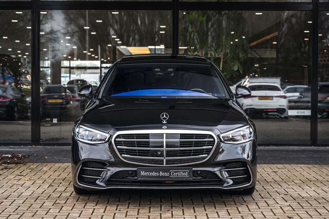 Mercedes-Benz S-KLASSE 580 e 4MATIC Lang AMG Line | Burmester | 20" lichtmetalen velgen | Headup | Achterasbesturing | DIGITAL Light |