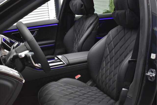 Mercedes-Benz S-KLASSE 500 4Matic Lang Premium Plus AMG | Achterasbesturing | Exclusiefpakket | Designo walnotenhout | Rear Executive | 360° Camera