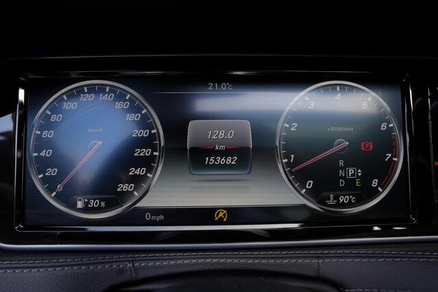 Mercedes-Benz S-KLASSE 500 Lang 456pk 4Matic Prestige Plus |Panoramadak|AMG-pakket|memory|massage|luchtvering|soft close|stoelverwarming + ventilatie|blind spot|