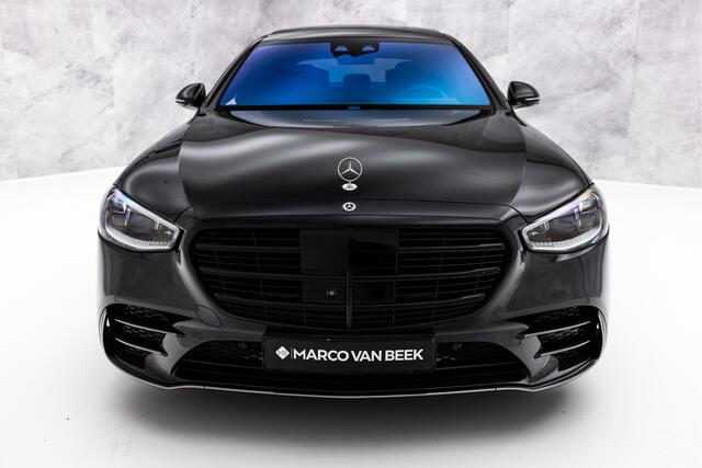 Mercedes-Benz S-KLASSE 580 e 4MATIC Lang AMG Line | Achterassturing | Massage | 21" | BTW