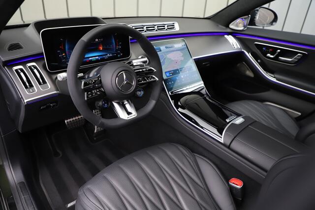 Mercedes-Benz S-KLASSE AMG 63 S E Performance Lang | 802PK | Entertainment | Carbon | Burmester High-end | Massage | Head-up | 4W-Sturing | Stuurverw. | Digital-light | 2024.