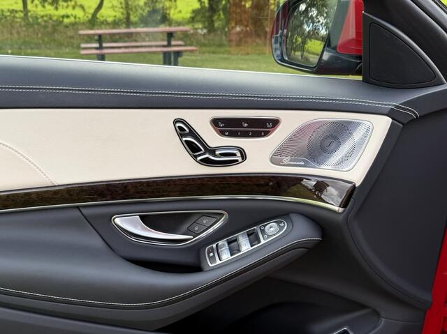 Mercedes-Benz S-KLASSE S 500 4Matic Lang Prestige - Magma röt - Einzelstück