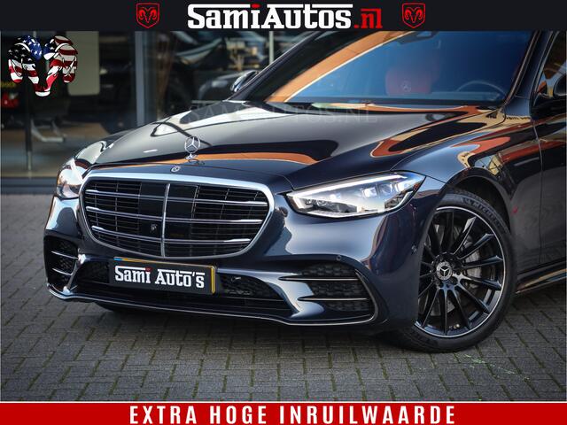 Mercedes-Benz S-KLASSE AMG Line 580 510 PK 4 WIELSTURING 4MATIC LANG Origineel Nederlandse auto | Dealer Onderhouden | Fabrieksgarantie t/m 20 Aug 2027 of 200000 km