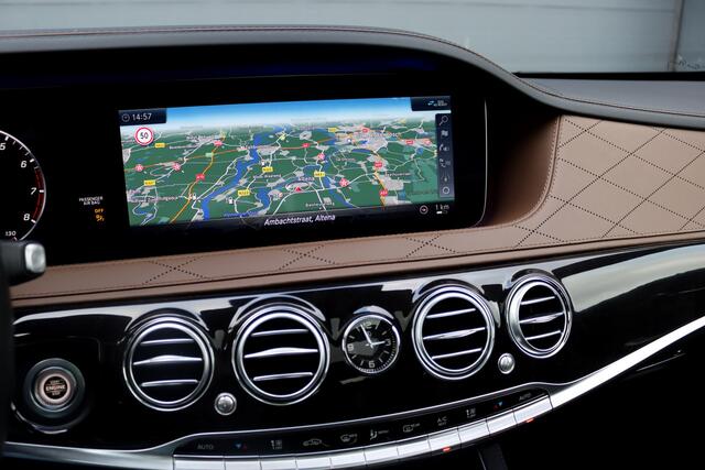 Mercedes-Benz S-KLASSE 560 V8 Lang AMG Line Premium+ | Distronic+ | Memory V+A | Stoelventilatie | Burmester | HUD | Surround Camera | Softclose | Keyless Go | Zonweringspakket |