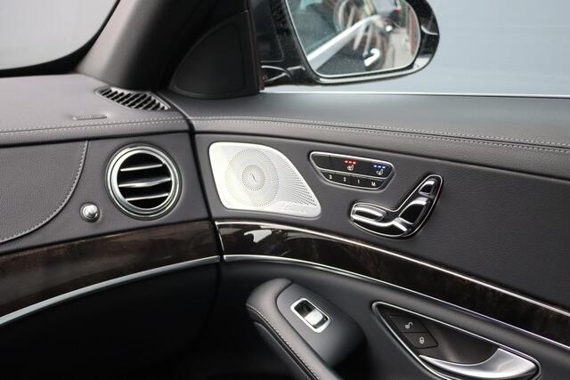 Mercedes-Benz S-KLASSE 350d | Distronic+ | Memory | Massage | Burmester | Panoramadak | Stoelventilatie | HUD | Nappa Leder | Surround Camera | Trekhaak | Soft Close | Luchtkwaliteitspakket |