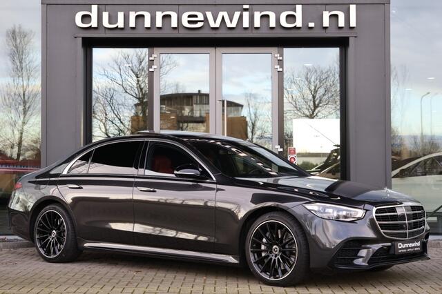 Mercedes-Benz S-KLASSE S 580 E 4MATIC LANG *Burmeister 4d*Achterasbesturing*Chaufeurs*Luchtvering*Nightpakket