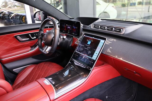 Mercedes-Benz S-KLASSE S 580 E 4MATIC LANG *Burmeister 4d*Achterasbesturing*Chaufeurs*Luchtvering*Nightpakket