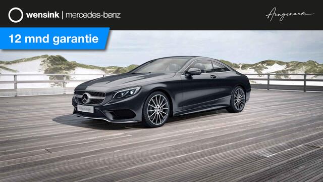 Mercedes-Benz S-KLASSE Coupé 400 4Matic | AMG | Panoramaschuifdak met MAGIC SKY CONTROL | Nappa leder | 20" lichtmetalen velgen | Burmester | Memory | Keyless | Distronic |
