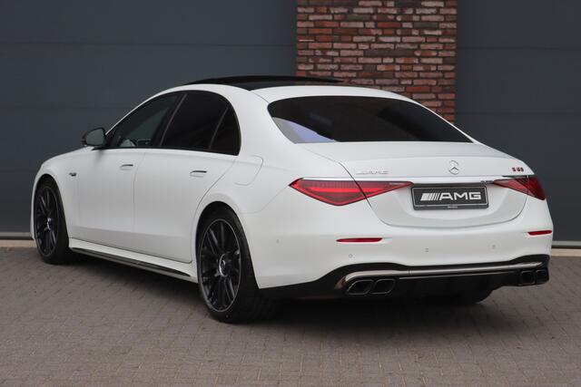 Mercedes-Benz S-KLASSE AMG 63 S E Performance | 802pk | Carbon | Achterasbesturing | Distronic+ | Chauffeurspakket | Entertainment Achter | Stoelventilatie | Zonweringspakket | Vlakkenverwarming | Kuitmassage | Burmester High End 4D |