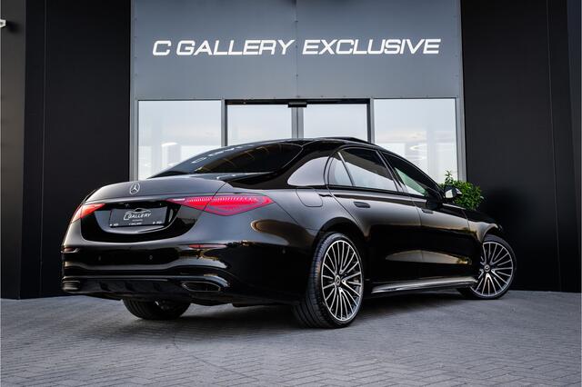 Mercedes-Benz S-KLASSE S500 4MATIC Lang AMG Line - Panorama | Achterasbesturing | Burmester+ | Massage | 360 Cam