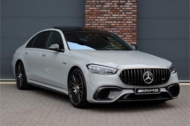 Mercedes-Benz S-KLASSE AMG 63 S E Performance 'Edition 1' | 802pk | Achterasbesturing | Keramisch | Distronic+ | Chauffeurspakket | Entertainmentpakket Achter | Stoelventilatie V+A | Vlakkenverwarming | Zonweringspakket |