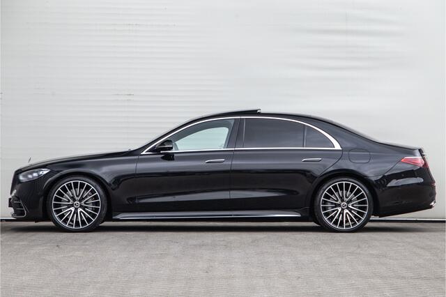 Mercedes-Benz S-KLASSE 580 e 4MATIC Lang AMG Line Chauffeurspakket, Massage, Exclusive, Achterasbesturing