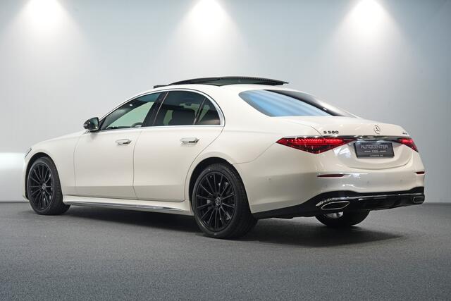 Mercedes-Benz S-KLASSE 580 4MATIC AMG | Achterasbesturing | Pano | Airmatic | Burmester | Massage |