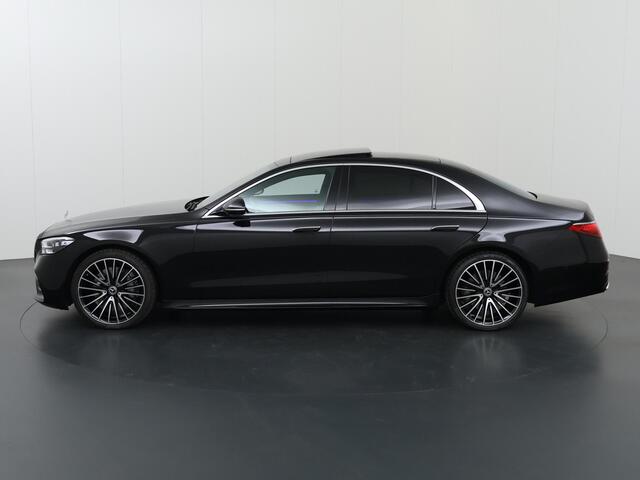 Mercedes-Benz S-KLASSE 500 4MATIC Lang AMG Line | Premium plus | Achterasbesturing | Koelbox | Designo flowing lines |