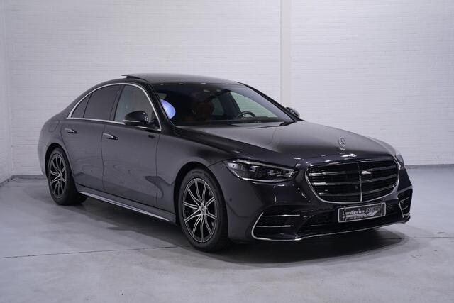 Mercedes-Benz S-KLASSE 450 4MATIC AMG Line NAP Head-up Panodak Memory 21 Inch Stoelventilatie Apple Carplay Nappa leder