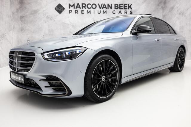 Mercedes-Benz S-KLASSE 580 e 4MATIC Lang AMG Line | Achterassturing | Pano | Stoelventilatie 4X | Massage