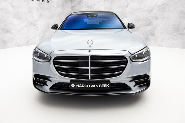 Mercedes-Benz S-KLASSE 580 e 4MATIC Lang AMG Line | Achterassturing | Pano | Stoelventilatie 4X | Massage