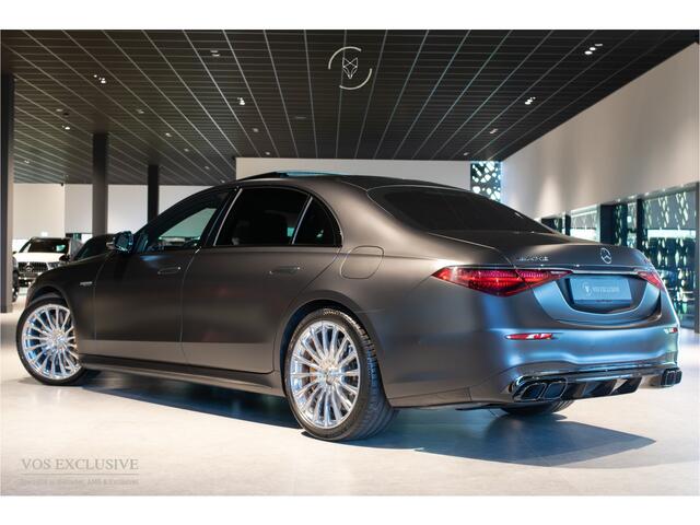 Mercedes-Benz S-KLASSE AMG 63 S E Performance 4-M Lang First Class|Ceramic|Burmester 4D|Manufaktur|Carbon|Night|21''|360°|Achterasbesturing|Digital Light