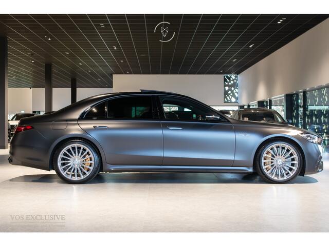 Mercedes-Benz S-KLASSE AMG 63 S E Performance 4-M Lang First Class|Ceramic|Burmester 4D|Manufaktur|Carbon|Night|21''|360°|Achterasbesturing|Digital Light