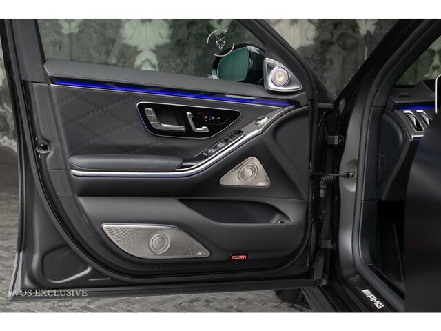 Mercedes-Benz S-KLASSE AMG 63 S E Performance 4-M Lang First Class|Ceramic|Burmester 4D|Manufaktur|Carbon|Night|21''|360°|Achterasbesturing|Digital Light