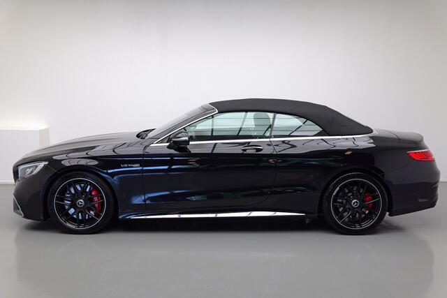 Mercedes-Benz S-KLASSE Cabrio S63 AMG 4MATIC Premium Plus |Luchtvering|HUD|Nachtzicht|Airscarf|