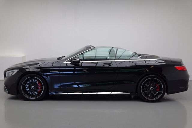 Mercedes-Benz S-KLASSE Cabrio S63 AMG 4MATIC Premium Plus |Luchtvering|HUD|Nachtzicht|Airscarf|