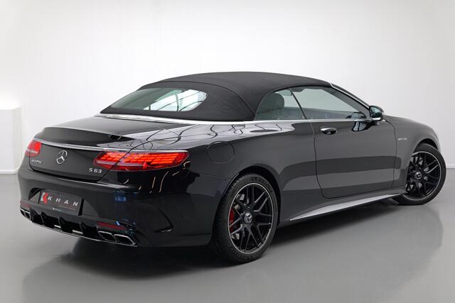 Mercedes-Benz S-KLASSE Cabrio S63 AMG 4MATIC Premium Plus |Luchtvering|HUD|Nachtzicht|Airscarf|