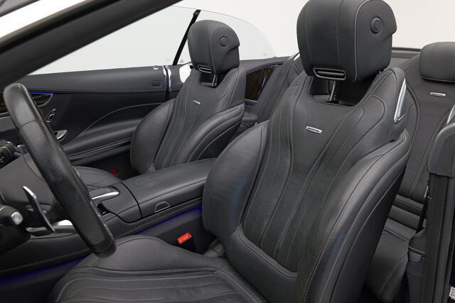 Mercedes-Benz S-KLASSE Cabrio S63 AMG 4MATIC Premium Plus |Luchtvering|HUD|Nachtzicht|Airscarf|