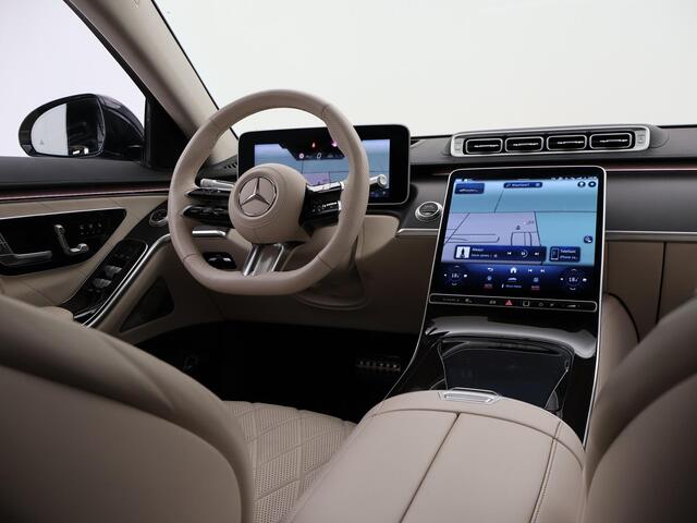 Mercedes-Benz S-KLASSE 350d LANG AMG-LINE 286 PK + BUSINESS CLASS PAKKET | MASSAGE V+A | 3D DISPLAY | BURMESTER | SOFT-CLOSE | PANORAMA | LASER LIGHT