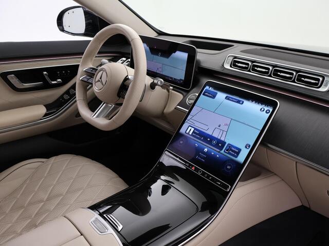 Mercedes-Benz S-KLASSE 350d LANG AMG-LINE 286 PK + BUSINESS CLASS PAKKET | MASSAGE V+A | 3D DISPLAY | BURMESTER | SOFT-CLOSE | PANORAMA | LASER LIGHT