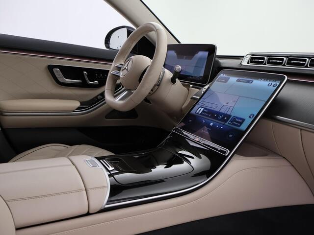 Mercedes-Benz S-KLASSE 350d LANG AMG-LINE 286 PK + BUSINESS CLASS PAKKET | MASSAGE V+A | 3D DISPLAY | BURMESTER | SOFT-CLOSE | PANORAMA | LASER LIGHT