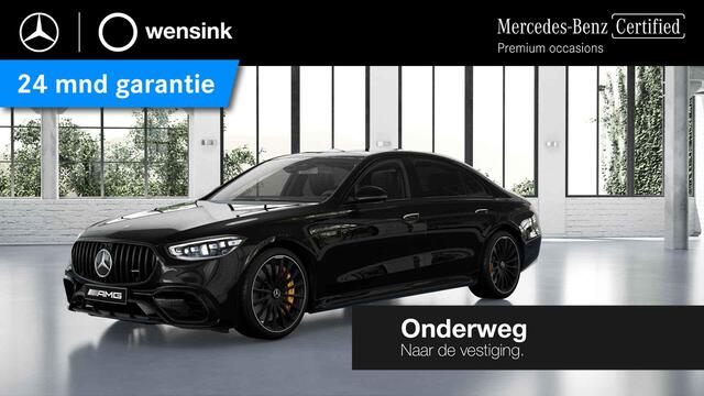 Mercedes-Benz S-KLASSE AMG 63 S E Performance | Comfort Seat Pack | Exclusive Pack | Entertainment achter | Premium Plus Pack | Night | 21" lichtmetalen velgen |