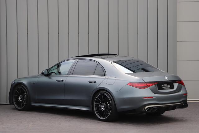Mercedes-Benz S-KLASSE AMG 63 S E Performance | 802PK | Manufaktur | Achterasbesturing | Businessclass | Burmester High-end | Carbon int+ext | Entertainment | Massage | 2024.