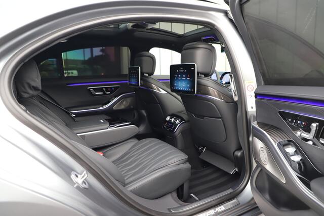 Mercedes-Benz S-KLASSE AMG 63 S E Performance | 802PK | Manufaktur | Achterasbesturing | Businessclass | Burmester High-end | Carbon int+ext | Entertainment | Massage | 2024.