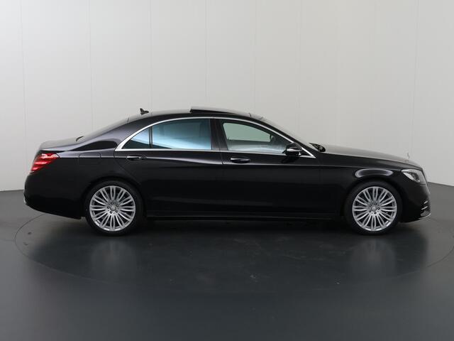 Mercedes-Benz S-KLASSE 560 4Matic Lang Premium Plus | Burmester | Beige leer | Executive pakket | Entertainment achter | AMG | Panoramadak |