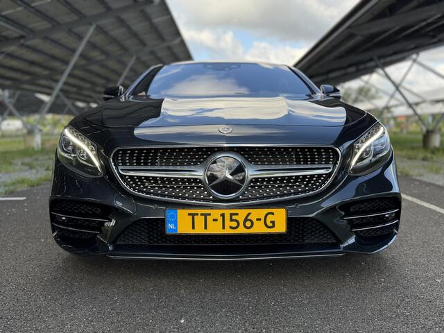 Mercedes-Benz S-KLASSE Coupé 450 4MATIC Premium | AMG line | Panoramadak | Burmester | Stoelverwarming/ventilatie | Rijassistentie pakket | Head-up display | 360 camera |