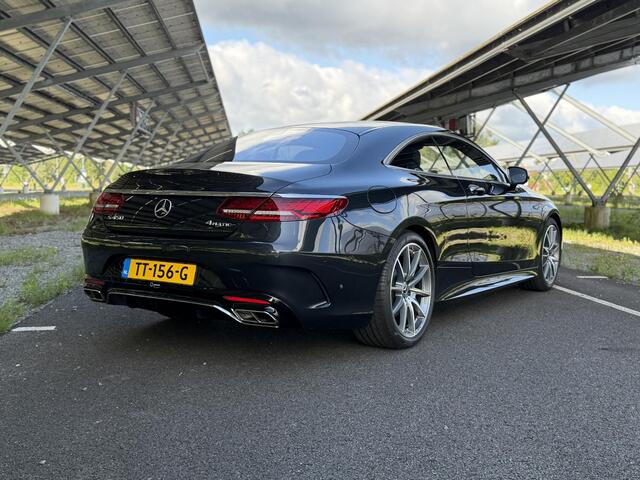 Mercedes-Benz S-KLASSE Coupé 450 4MATIC Premium | AMG line | Panoramadak | Burmester | Stoelverwarming/ventilatie | Rijassistentie pakket | Head-up display | 360 camera |