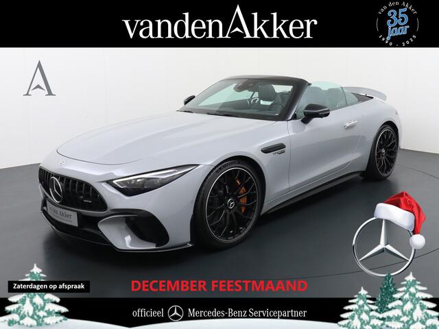 Mercedes-Benz SL-KLASSE AMG 63 4Matic+ 585pk // Keramische remmen // BTW-auto // Neuslift // AlpinGrau // AMG Nightpakket II // Burmester // Achteras besturing