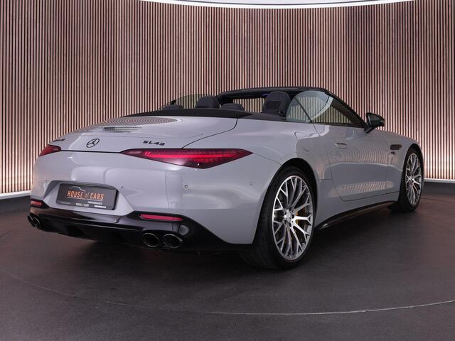 Mercedes-Benz SL-KLASSE 43AMG 380pk Roadster |Airscarf|Burmester|digital LED|memory|Apple Carplay|blind spot|360 camera|21" AMG velgen|