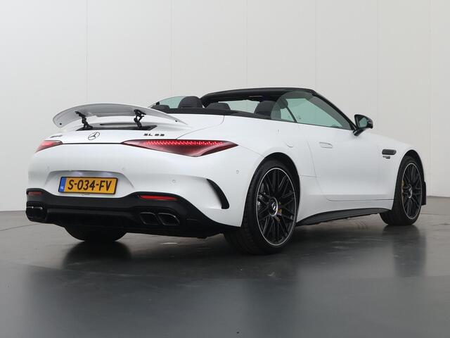 Mercedes-Benz SL-KLASSE Roadster AMG 63 4MATIC+ | Aeropdynamicapakket | 21" lichtmetalen velgen | Carbon interieur | Headup | Rijassistentiepakket |