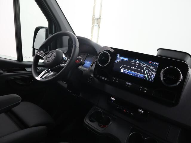 Mercedes-Benz SPRINTER 319 CDI L2 H2 Select | Aut. | Navigatie | Airco | Stoelverwarming | Achteruitrijcamera | Distronic | Dodehoekassistent | Geveerde Comfortstoel en bijrijdersbank | Trekhaakvoorbereiding 3500kg | Certified |