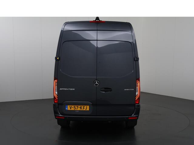 Mercedes-Benz SPRINTER 319 CDI | L2 H2 | Select | Aut. | 3500 KG AHW | Navigatie | Airco | Stoelverwarming | | Achteruitrijcamera | Distronic | Dodehoekassistent | Geveerde Comfortstoel en bijrijdersbank | Trekhaakvoorbereiding 3500kg | Certified |