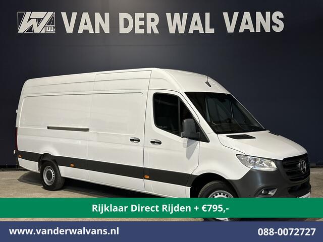 Mercedes-Benz SPRINTER 317 CDI 170pk L3H2 Euro6 *Rijklaar Direct Rijden* Airco | 360 graden Camera | Navigatie | Apple Carplay | Android Auto | Cruisecontrol Chauffeursstoel, Stoelverwarming, Parkeersensoren, Bijrijdersbank