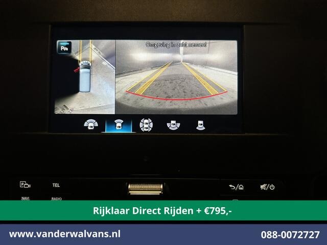 Mercedes-Benz SPRINTER 317 CDI 170pk L3H2 Euro6 *Rijklaar Direct Rijden* Airco | 360 graden Camera | Navigatie | Apple Carplay | Android Auto | Cruisecontrol Chauffeursstoel, Stoelverwarming, Parkeersensoren, Bijrijdersbank