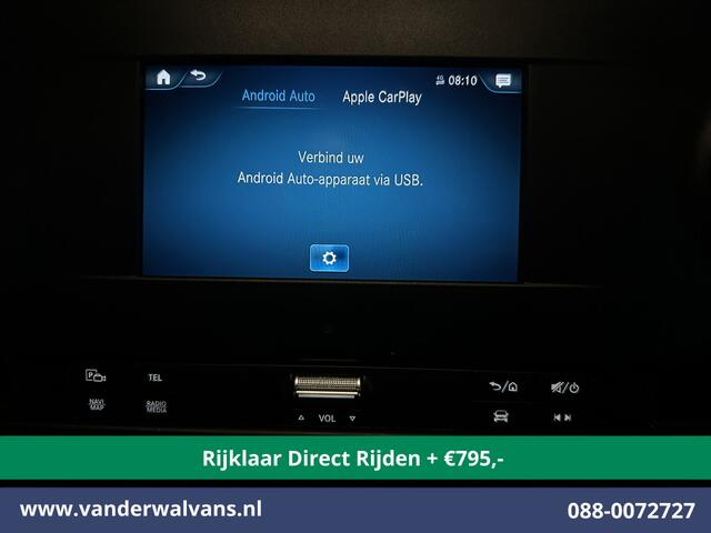 Mercedes-Benz SPRINTER 317 CDI 170pk L3H2 Euro6 *Rijklaar Direct Rijden* Airco | 360 graden Camera | Navigatie | Apple Carplay | Android Auto | Cruisecontrol Chauffeursstoel, Stoelverwarming, Parkeersensoren, Bijrijdersbank