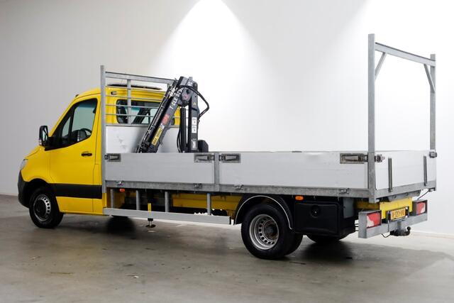 Mercedes-Benz SPRINTER 516 CDI 163pk E6 Open Laadbak+HIAB T-CLX 029 Kraan PTO/Trekhaak 3500kg 01-2019