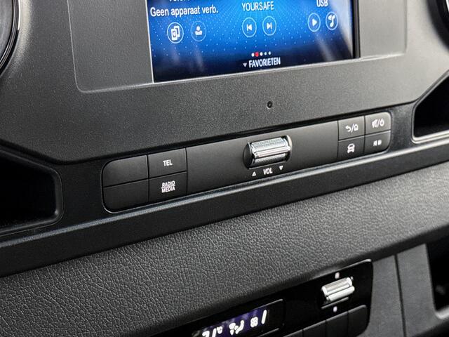 Mercedes-Benz SPRINTER 517 CDI L3 Bakwagen BPM VRIJ Dhollandia Laadklep 1000KG zilvergijs Zijdeur Cruise control