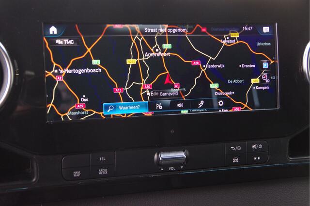 Mercedes-Benz SPRINTER 519 3.0 CDI V6 L3 AUT. OPEN LAADBAK, LED, 3.5T TREKHAAK, STANDKACHEL, CAMERA, MBUX 10'', LEDER STUUR, NAVI, CLIMA