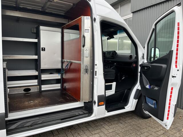 Mercedes-Benz SPRINTER 314 2.2 CDI L2H2 Werkplaats inrichting Airco Cruise controle Trekhaak 2800kg Kastinrichting Omvormer Apple carplay 360*Camera 1e Eigenaar Euro 6 Bpm vrij voor particulier gebruik!!